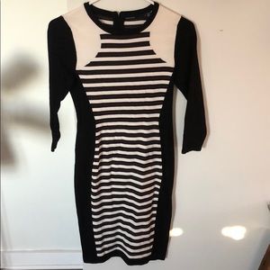 Stripe Knitted Karen Millen Dress - Never Worn
